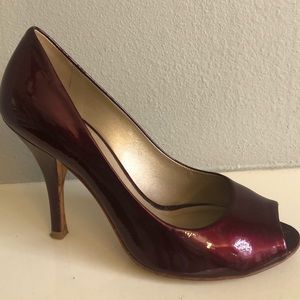 Patent leather heel- size 8